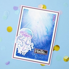 Stamp & Die Set - Enchanted Ocean - Joyful Jellyfish