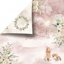 Scrapbooking Paper Pad Craft & You - Sprinkled With Snow Christmas