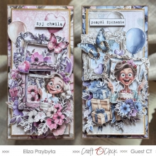 Scrapbooking Papper Craft O Clock - It’s My Party Mönsterpapper