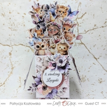 Scrapbooking Papper Craft O Clock - It’s My Party Mönsterpapper