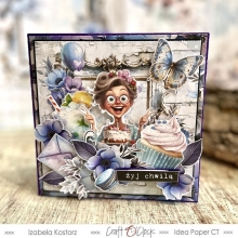 Scrapbooking Papper Craft O Clock - It’s My Party Mönsterpapper