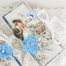Decoupage Papper Alchemy of Art In Shades of Blue Elegance