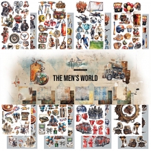 Paper Pack Cut Out - Alchemy of Art - 8 ark - The Men's World