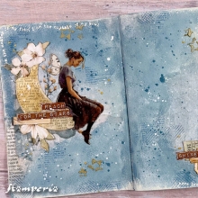 Papper Stamperia - Secret Diary - Flowers