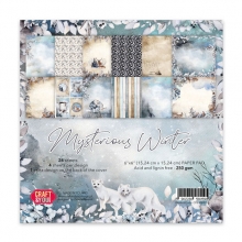 Paper Pad 6x6 - Craft & You - Mysterious Winter - 6 ark