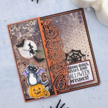 Dies Crafters Companion - All Hallows Eve - Spooky Pumpkins Edge