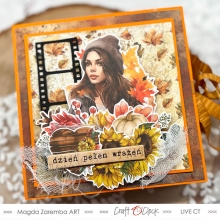 Scrapbooking Papper Craft O Clock - Autumn Beauty - Höstpyssel