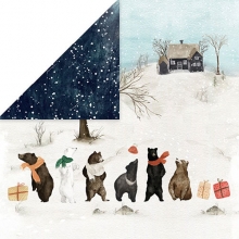 Scrapbooking Julpapper Paper Pad 12x12 - Craft & You - Winter Holiday