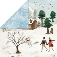 Scrapbooking Julpapper Paper Pad 12x12 - Craft & You - Winter Holiday