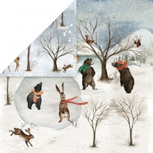 Scrapbooking Julpapper Paper Pad 12x12 - Craft & You - Winter Holiday