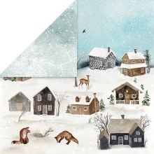 Scrapbooking Julpapper Paper Pad 12x12 - Craft & You - Winter Holiday