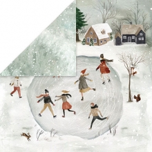 Scrapbooking Julpapper Paper Pad 12x12 - Craft & You - Winter Holiday