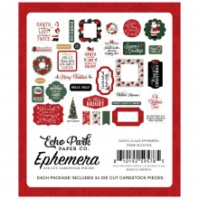Die Cuts Ephemera Echo Park - Santa Claus - 34 st