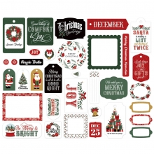 Die Cuts Frames and Tags - Echo Park - Santa Claus - 34 st