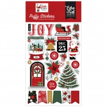 Puffy Stickers Echo Park - Santa Claus