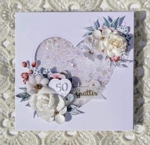 Cardstock Florence Slät White 12x12