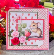 Cardstock Florence Slät White 12x12