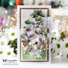 Klippark ScrapAndMe - Cut Out Sheet - Djungle Animals