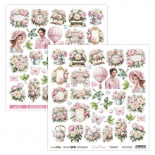 Scrapbooking Paper Pad - ScrapBoys - Sweet Peonies