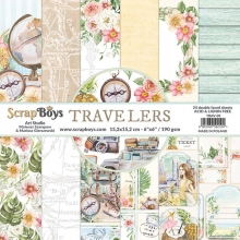 Paper Pad 6x6 - ScrapBoys - Travelers