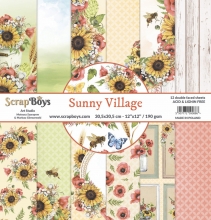 Paper Pad 12x12 - ScrapBoys - Sunny Village