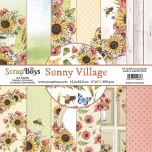 Paper Pad 6x6 - ScrapBoys - Sunny Village