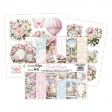 Scrapbooking Paper Pad - ScrapBoys - Sweet Peonies