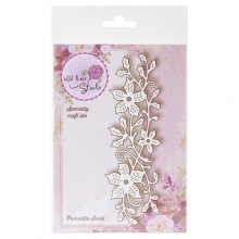 Dies Wild Rose Studio Poinsettia Swirl till scrapbooking, pyssel och hobby
