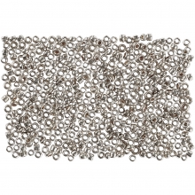 Seed Beads - 1,7 mm - Silver Metallic - 25 gram