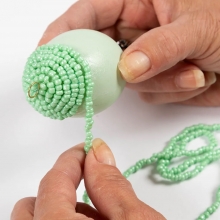 Seed Beads - 3 mm - Hål 0,6-1 mm - Ljusgrön - 25 g
