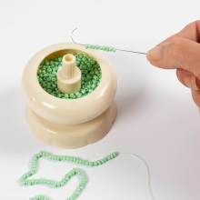 Seed Beads - 3 mm - Hål 0,6-1 mm - Ljusgrön - 25 g