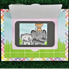 Lawn Cuts Custom Craft Dies Selfie Frames Fawn Stämplar