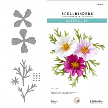 Dies Spellbinder Cosmos - Summer Solstice Garden - 6 dies
