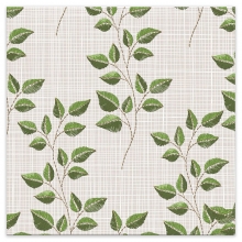 Servetter Växter 33x33 cm 20 st till scrapbooking, pyssel och hobby