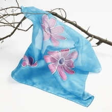 Sidenscarf stl. 45x180 cm 1 st Äkta Siden