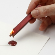 Lackstång 3-pack Sealing Wax Sticks Röd Sigill Presentinslagning