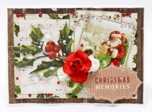 Papper Kaisercraft Silent Night Making A List Scrapbooking