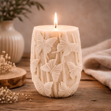 Silikonform Ljusformar - Blockljus Fjäril - Butterfly Mold