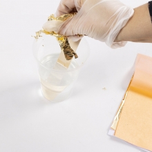 Silikonform - Gingkoblad - 18×14 cm