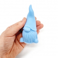 Silikonform Ljusformar - Tomtenisse - H: 10 cm