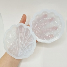 Silikonform Mussla - Snäckskal - 13x13 cm