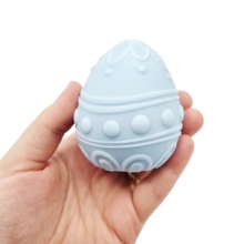 Silikonform Ljusformar - Ägg Design 6 - H: 9,2 cm