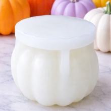 Silikonform Ljusformar - Halloween Pumpa II