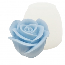 Silikonform Ljusformar - Ros Nr 6 - 4,1 cm
