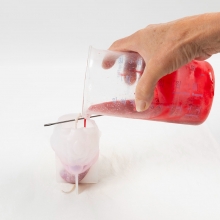 Silikonform Ljusformar - Jultomte Med Stort Skägg