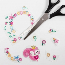 Stone Clay och Foam Clay Lera - Rosa Mix - 5 st