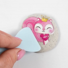 Stone Clay och Foam Clay Lera - Rosa Mix - 5 st