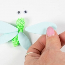 Stone Clay och Foam Clay Lera - Rosa Mix - 5 st