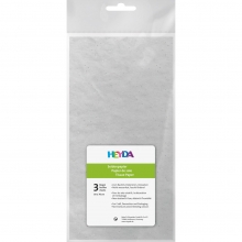 Silkespapper 50x70 cm - Diamond White - 3 ark