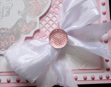 3 meter Silky Crushed Ribbon 40mm Rust Band